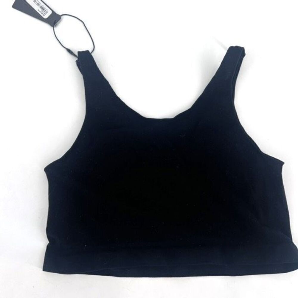 NWT Skims Seamless Core Control Thong‎ & Scoop Neck Bralette Onyx Small Medium - Picture 10 of 11